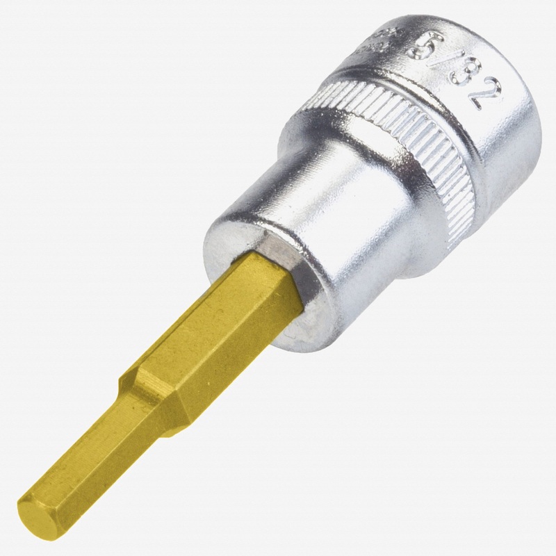 Hazet 8801A-5/32 5/32" Hex Titanium-Nitride Bit Socket 3/8"