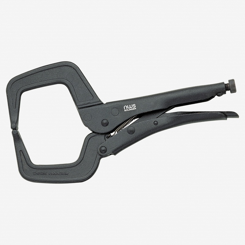 NWS 11" C-Clamp Grip Pliers - Atramentized