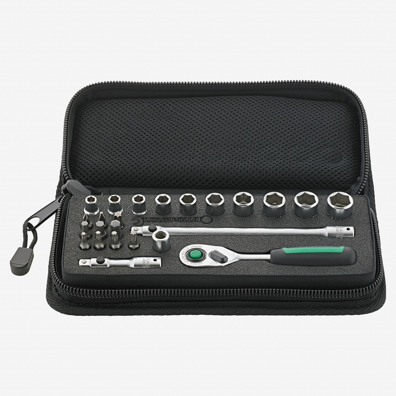 Stahlwille 40/20/4 SCI Socket Set 1/4" Drive, Metric, 24 Pieces