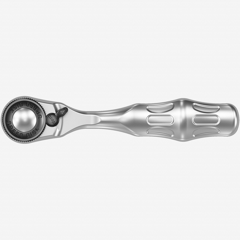 Wera 003793 Zyklop Mini 3 Ratchet, 1/4" Drive