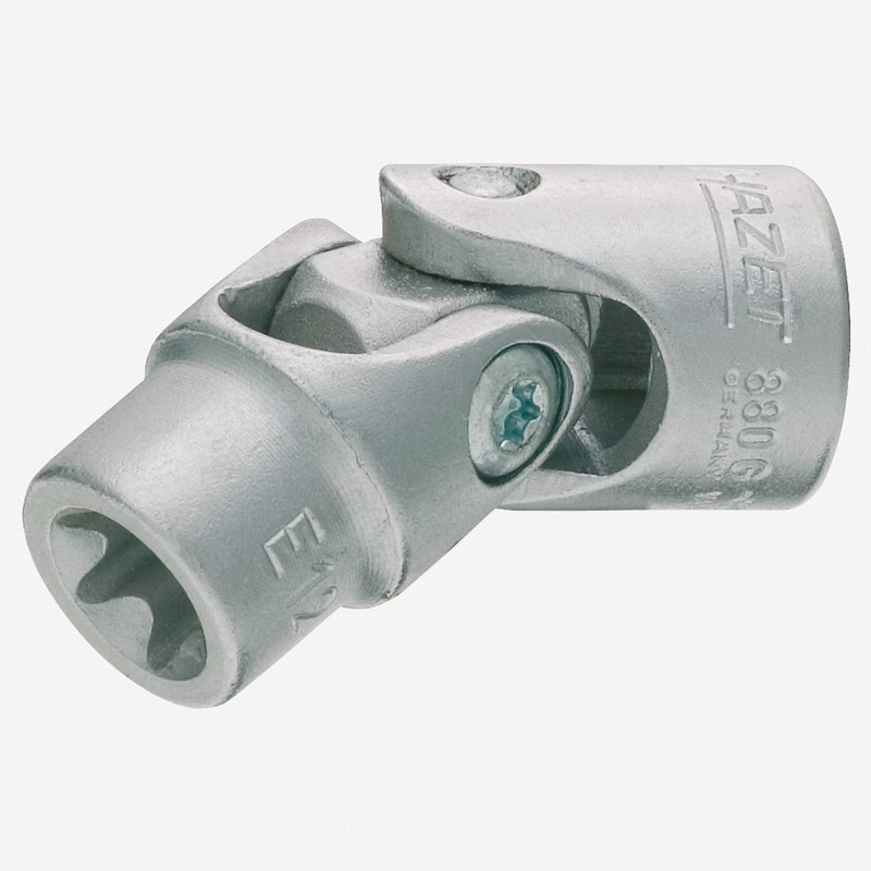 Hazet 880G-E8 External Torx U-Joint Socket, 3/8" Drive, Size E8