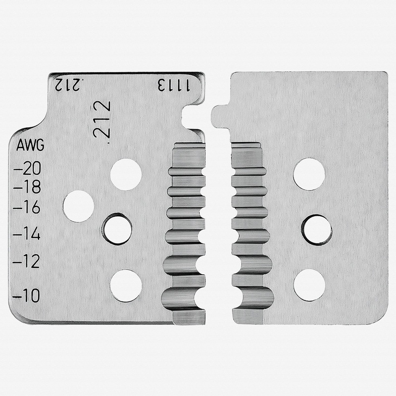 Knipex 1 set of spare blades for 12-12-13