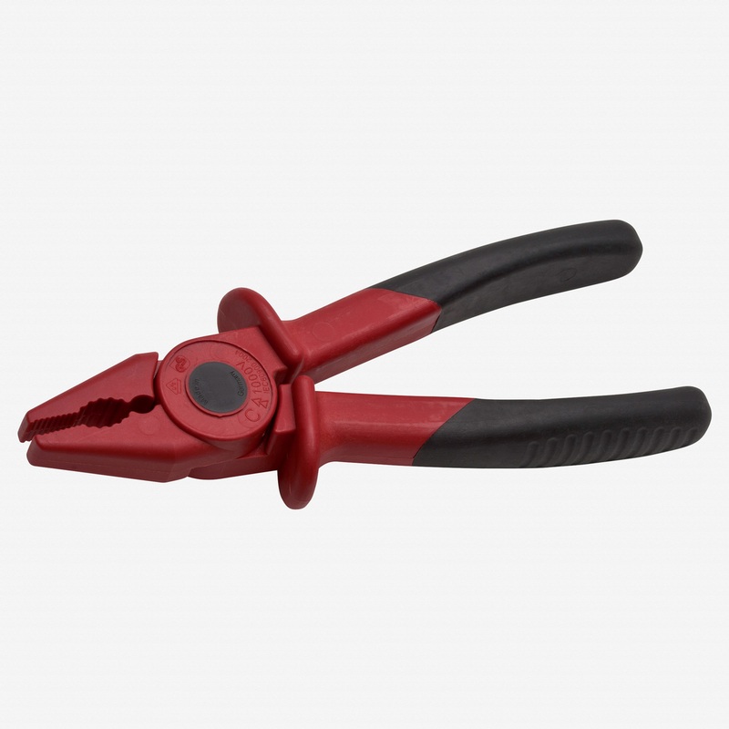 NWS 7" Combination Plastic Pliers 1000V - SoftGripp
