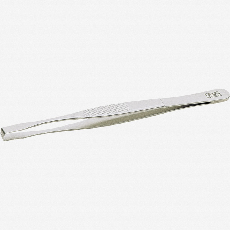 NWS Positioning Tweezer with Inward Bent Tips, 5.7"