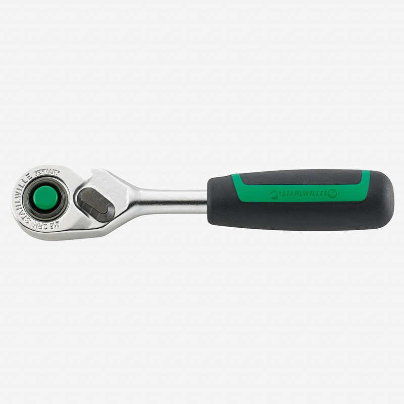 Stahlwille 415QR N QuickRelease Ratchet, Fine Tooth, 1/4" Drive