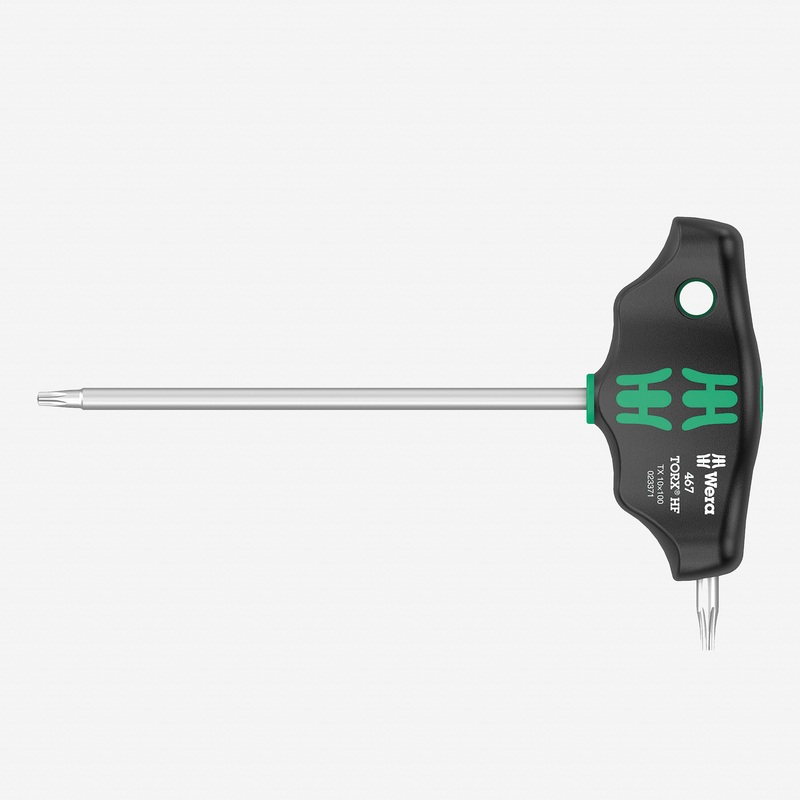 Wera 023371 Torx T-handle with Holding Function, T10 x 100mm