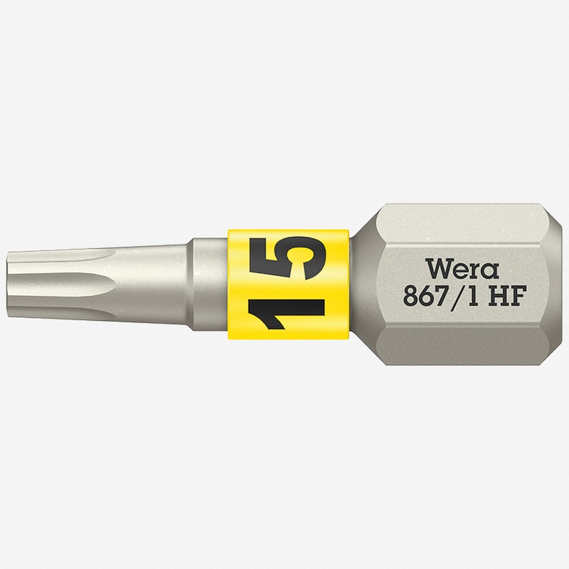 Wera 066141 Torx HF Bit, T15 x 25mm