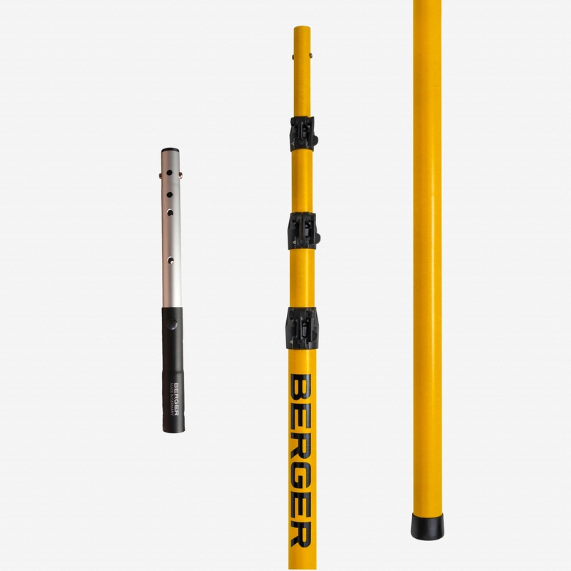 Berger ArboRapid Telescopic Pole, Fiberglass, 4 Parts, 6.6' - 20.7'