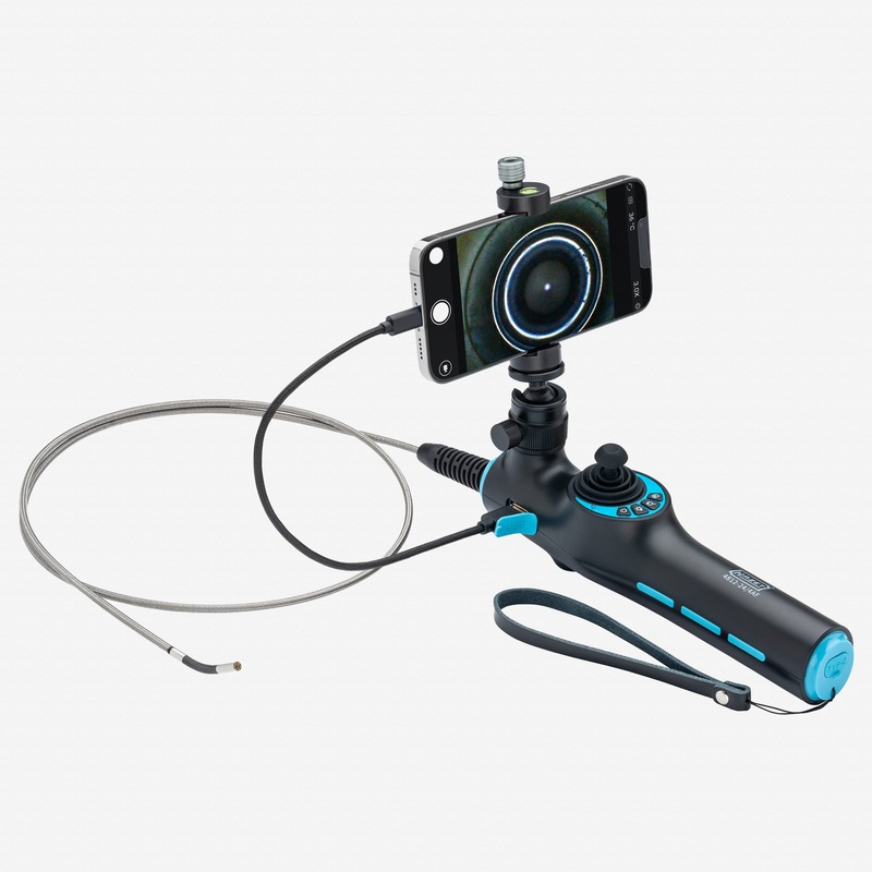 Hazet 4812-24/4AF HD Video Borescope Set with 360 Degrees Swivelling Probe