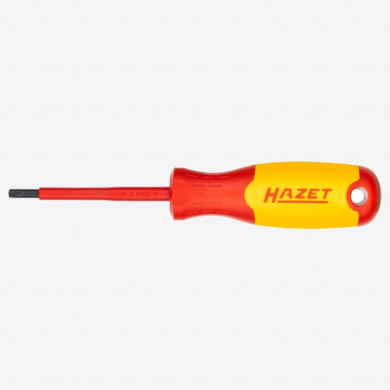 Hazet 811KV-T25 T25 x 80 mm Insulated Torx Screwdriver