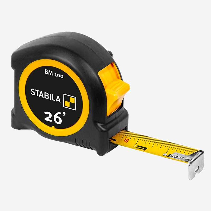 Stabila Type BM100 Tape Measure, 26ft