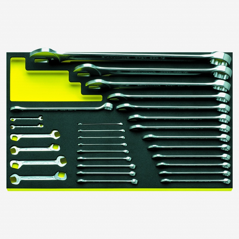 Stahlwille TCS 12+13+14/29 Spanner Set, Metric, 5.5 - 36 mm, 29 Pieces