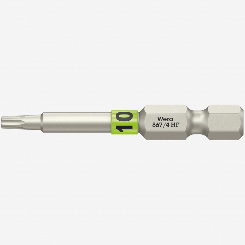 Wera 060506 Torx HF Bit, T10 x 50mm