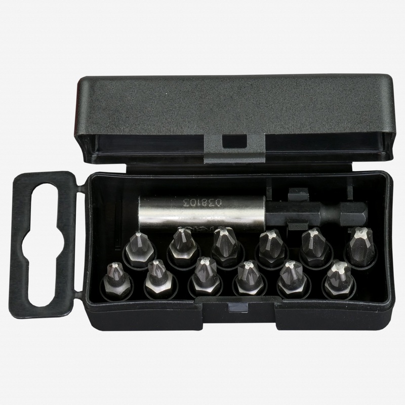 Felo Profi Bit Box 13 Bits x 25 mm, Phillips/Pozidriv + Bitholder