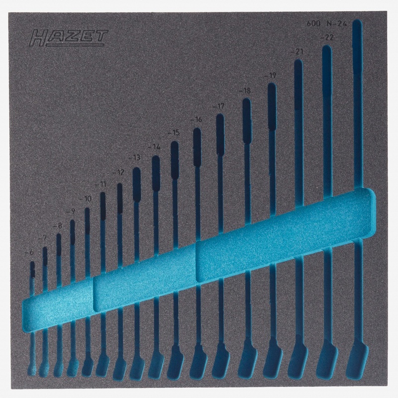 Hazet 163-98L Soft Foam Insert, Empty