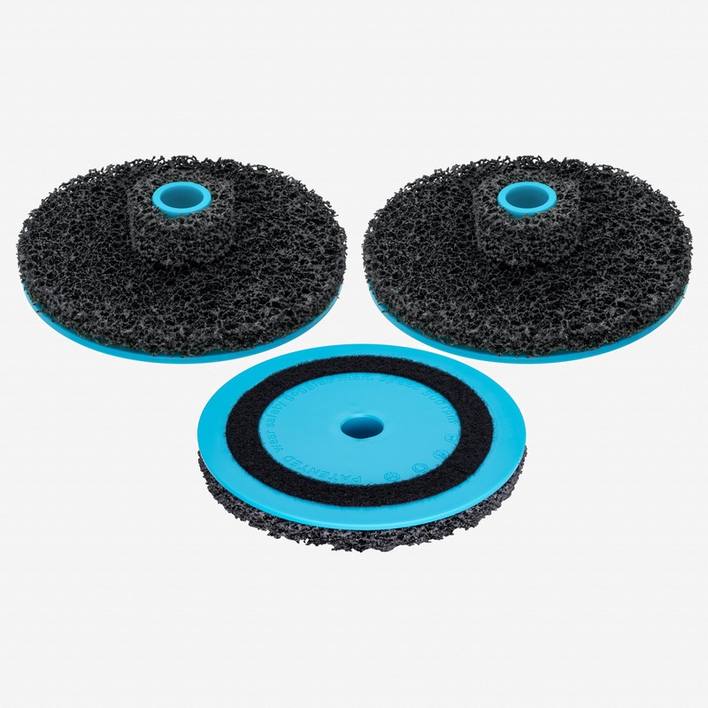 Hazet 4960F-0160/3 Replacement Grinding Wheels for Rim Flange Cleaner, 3 Pieces