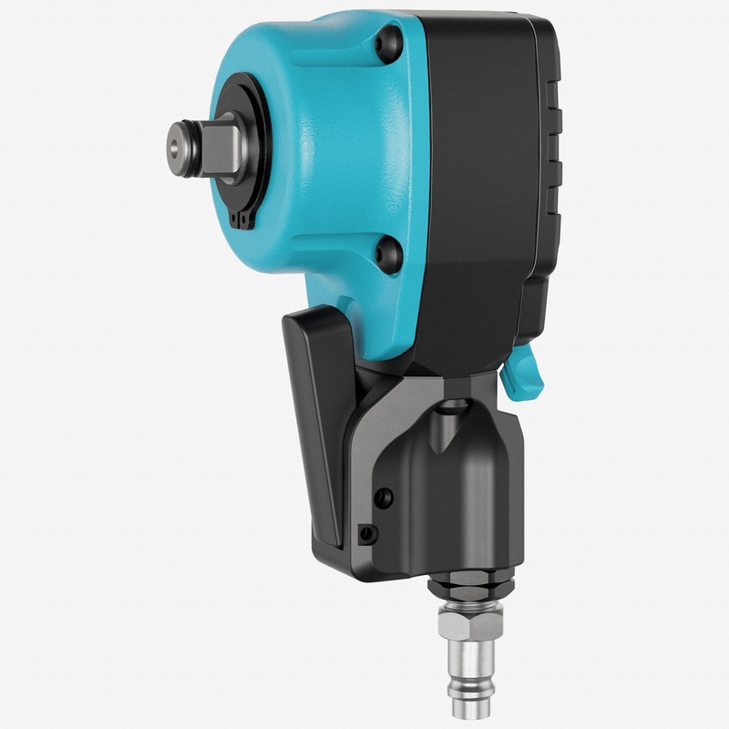 Hazet 9012PTT Twin Turbo Palm Impact Wrench, 1/2" Drive, 550 Nm