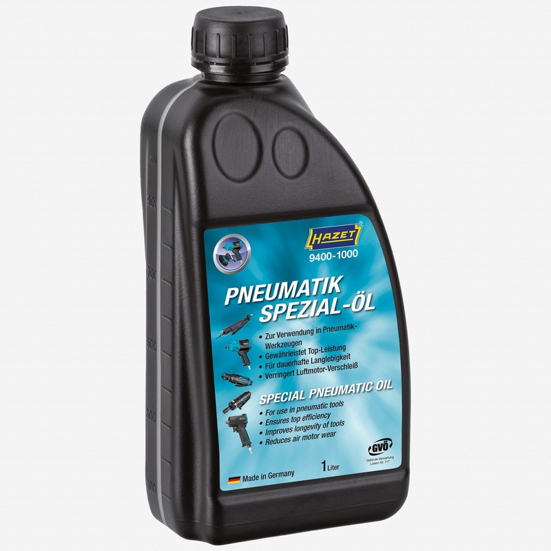Hazet 9400-1000 Special Pneumatic Tool Oil, 1000 mL