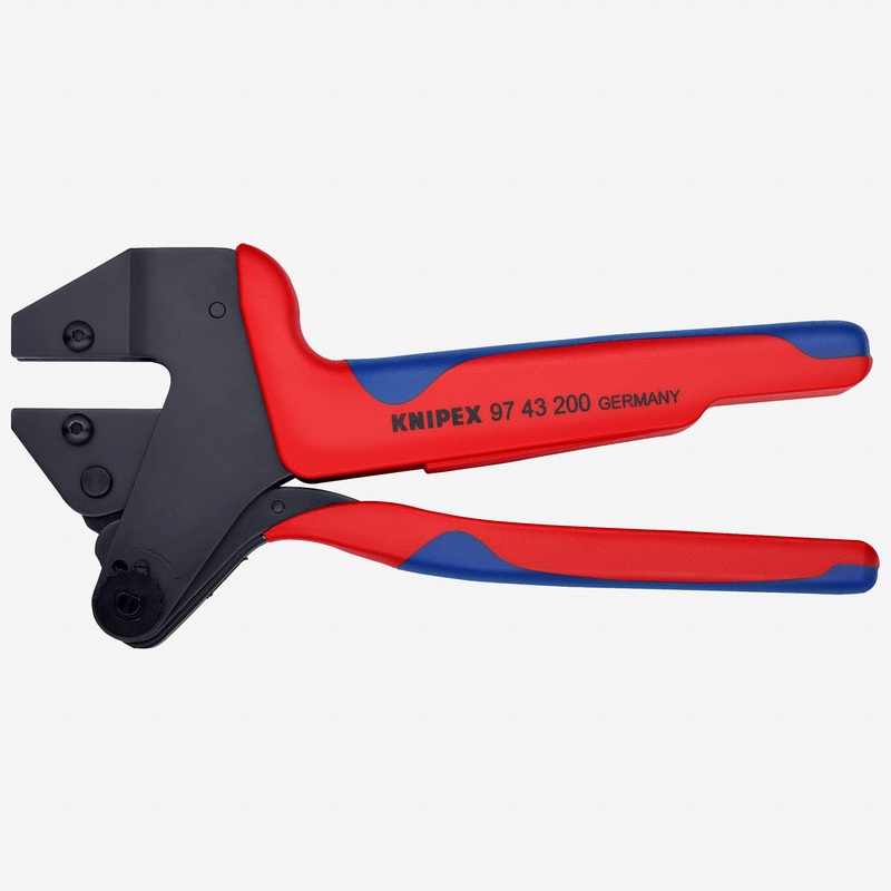 Knipex Crimp System Pliers for Exchangeable Crimping Dies, 8"