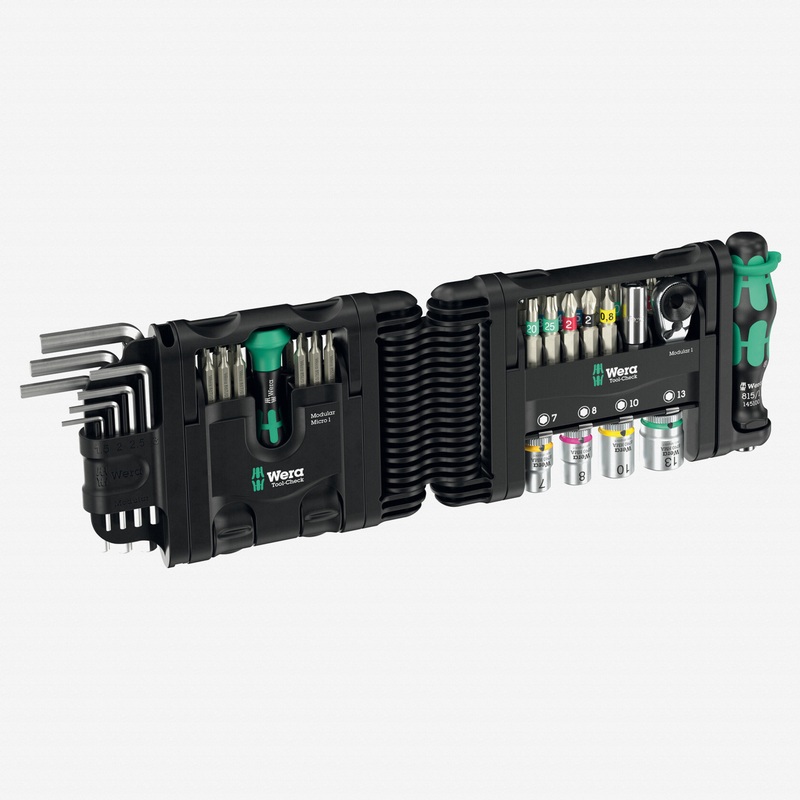 Wera 049020 Tool-Check Modular Set 1, Metric, 51 Pieces