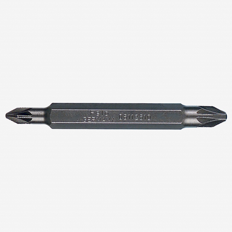 Felo Double-ended Industrial Bit, Phillips PH 2 + PH 2 x 60 mm