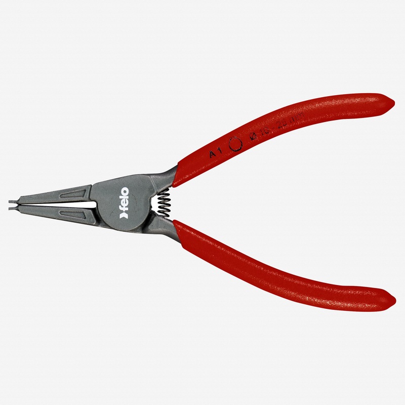 Felo External Circlip Pliers, 40 - 100 mm, Straight Jaws