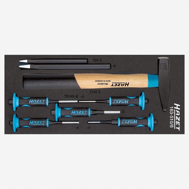 Hazet 163-510/8 Drift Pin Set, 8 Pieces