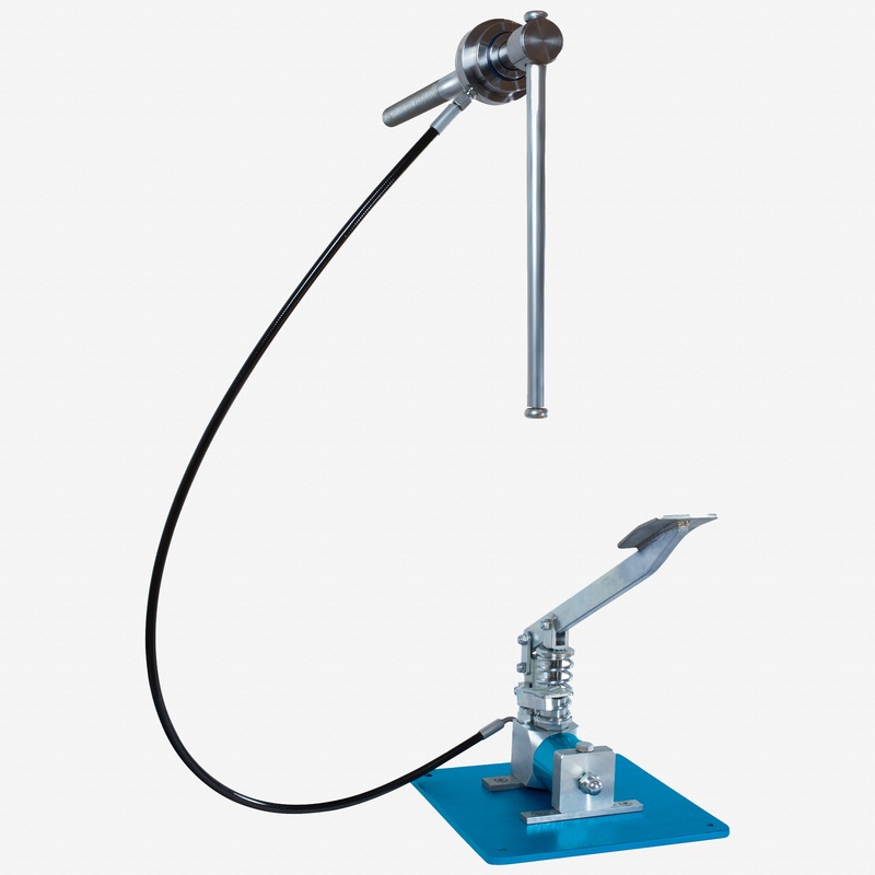 Heuer Short Stroke Module Hydraulic Vise, Size 160 with Replaceable Jaws