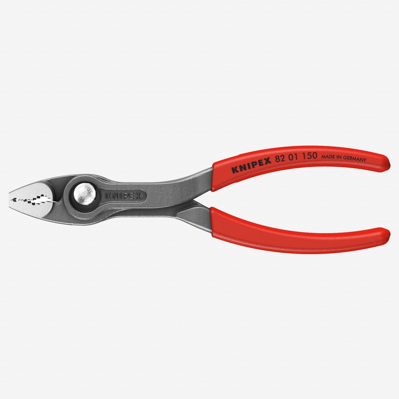 Knipex Twin Grip 6" Slip Joint Pliers - Plastic Grip