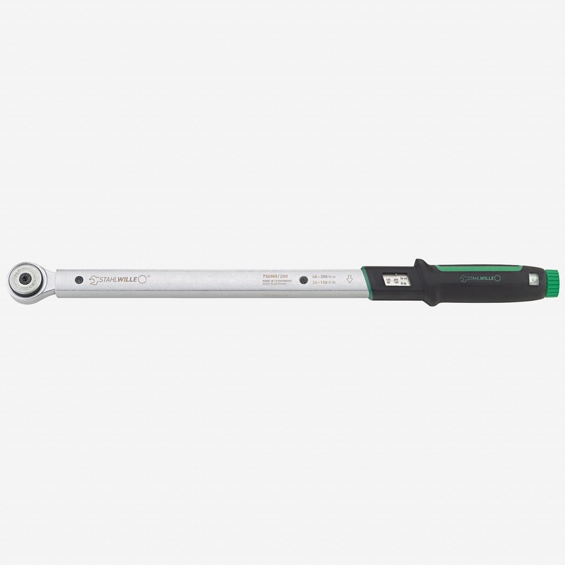 Stahlwille 750NR/200 Torque Wrench, 1/2" Drive, 40-200 Nm