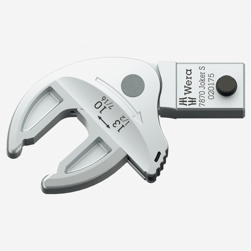 Wera 020175 Joker S Self-setting Insert Spanner for Wrench Sizes 10-13 mm, 9x12 mm