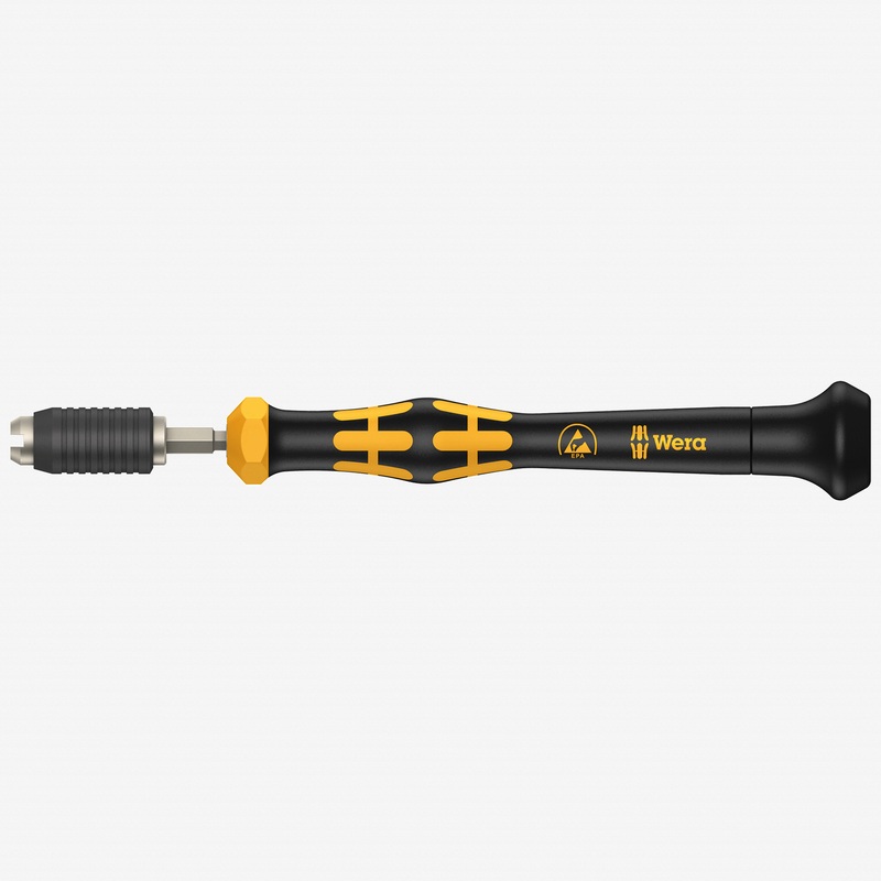 Wera 074800-010 Kraftform Micro ESD Custom Pre-Set Torque Screwdriver, 0.02 - 0.06 Nm