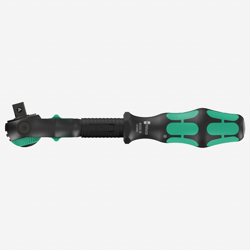 Wera 135881 8000 B Black Edition Zyklop Speed Ratchet with 3/8" Drive