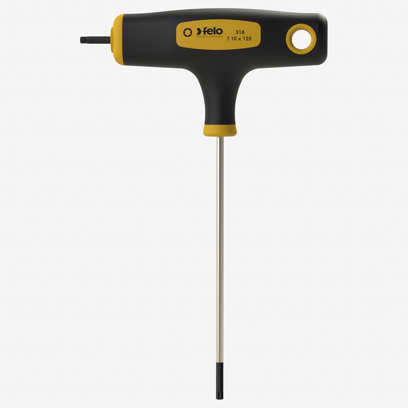 Felo Dual Torx T-Handle, T10 x 125 mm