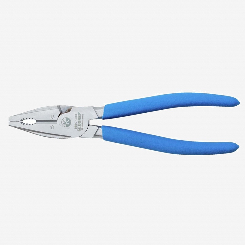 Gedore 8250-180 TC Power Combination Pliers, 180 mm, Plastic Grip