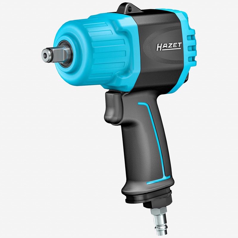 Hazet 9012TT Twin Turbo Impact Wrench, 1/2" Drive, 2200 Nm