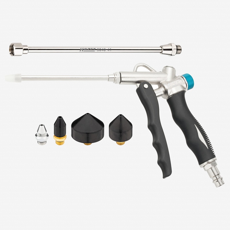 Hazet 9040-4/6 2-Way Air Blow Gun Cone Set, 6 Pieces