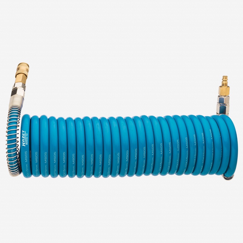 Hazet 9040S-10 EPDM Spiral Air Hose, 25'