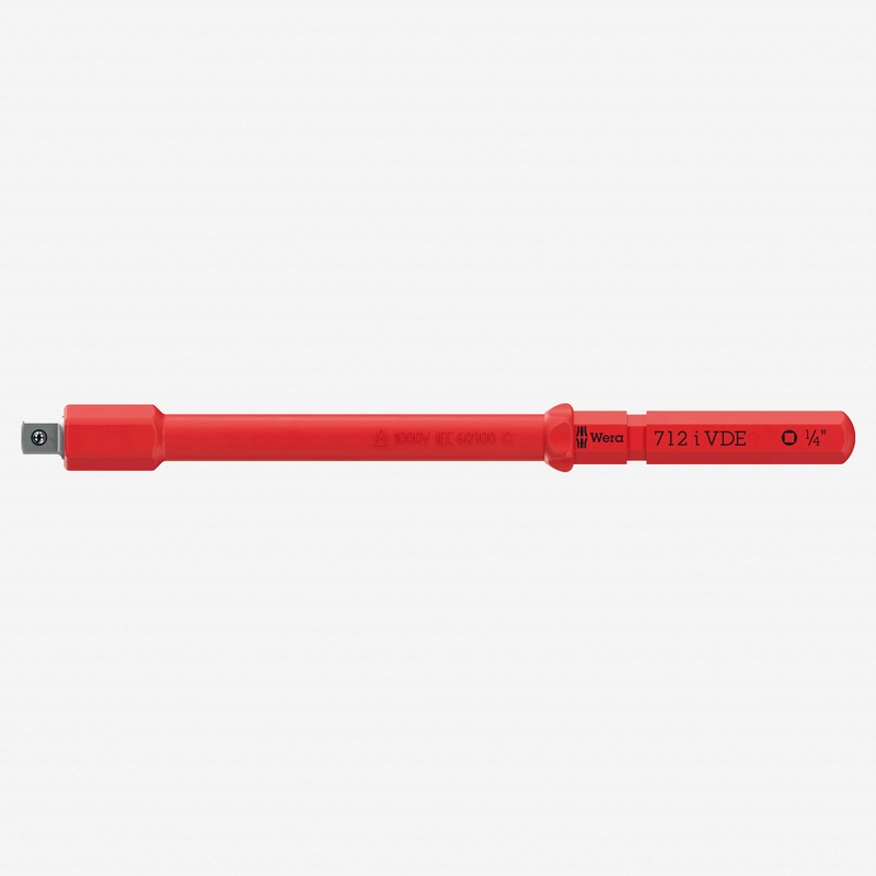 Wera 006642 Kraftform Kompakt A VDE Insulated 712 i Adapter Blade, 1/4" Square Drive