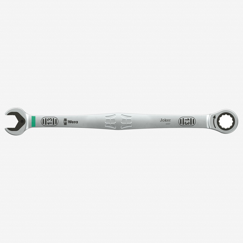 Wera 020352 Joker SB 13 mm Ring Ratchet Spanner, Long Design, 245 mm
