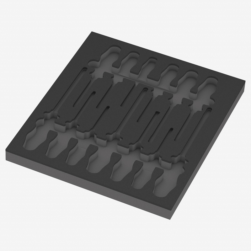 Wera 137314 Foam Insert Chiseldriver Set 1, Empty