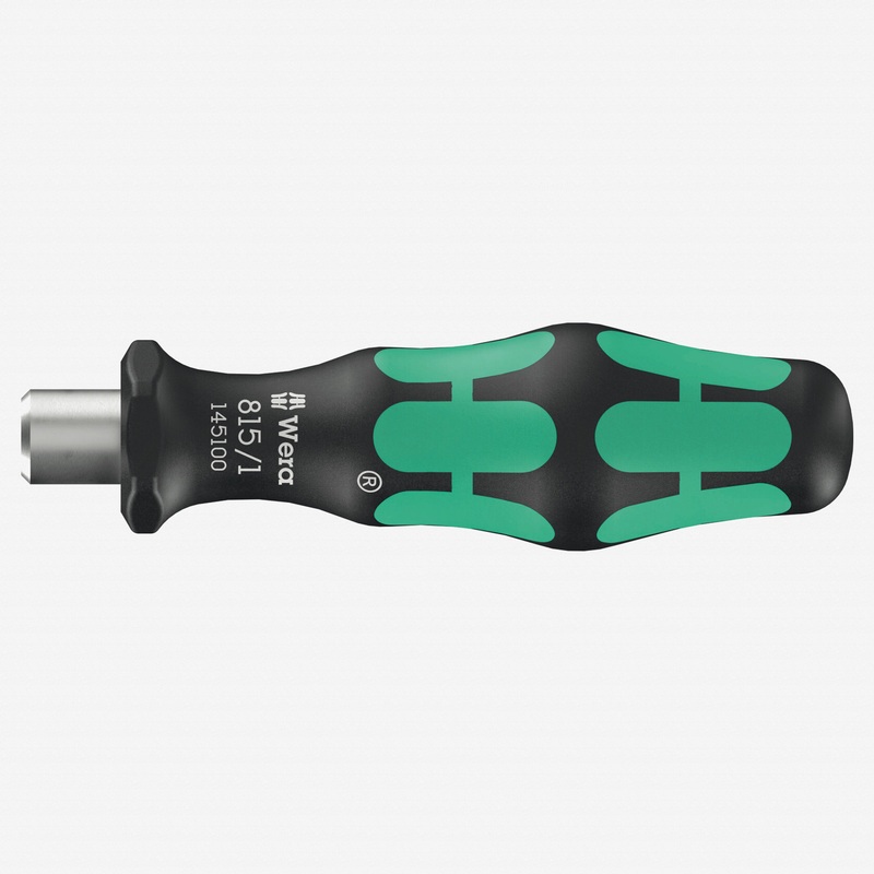 Wera 145100 Magnetic Bitholding Screwdriver, 1/4" Hex Drive