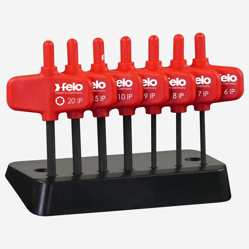 Felo Torx Plus Double Flagdriver Set, 6 IP - 20 IP, 7 Pieces