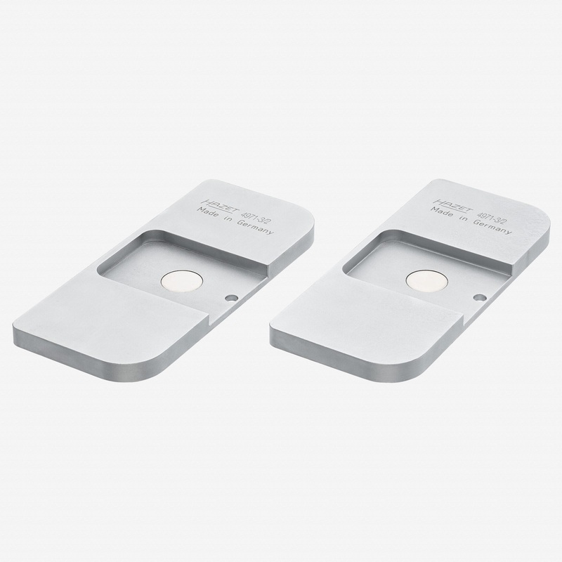 Hazet 4971-3/2 Adapter Plates for 6-Piston Brake Calipers, 2 Pieces