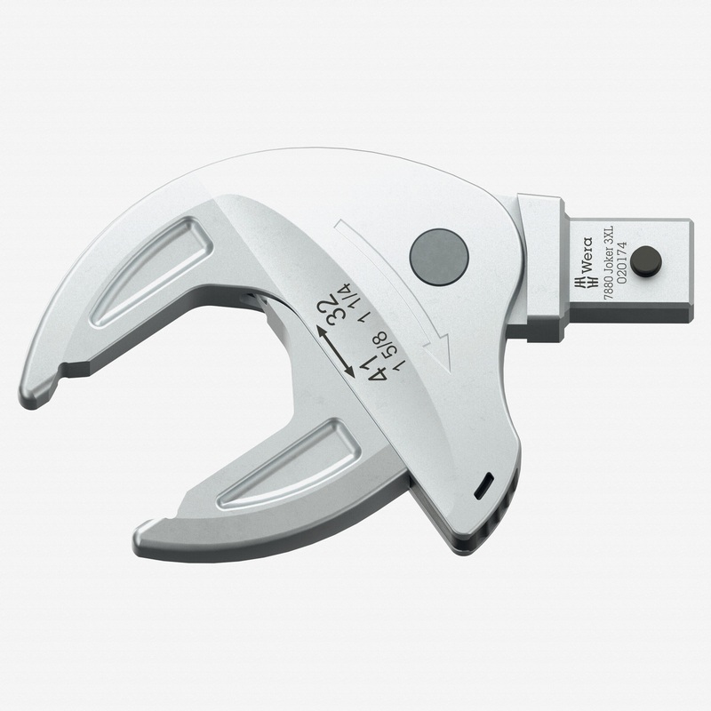 Wera 020174 Joker 3XL Self-setting Insert Spanner for Wrench Sizes 32-41 mm, 14x18 mm