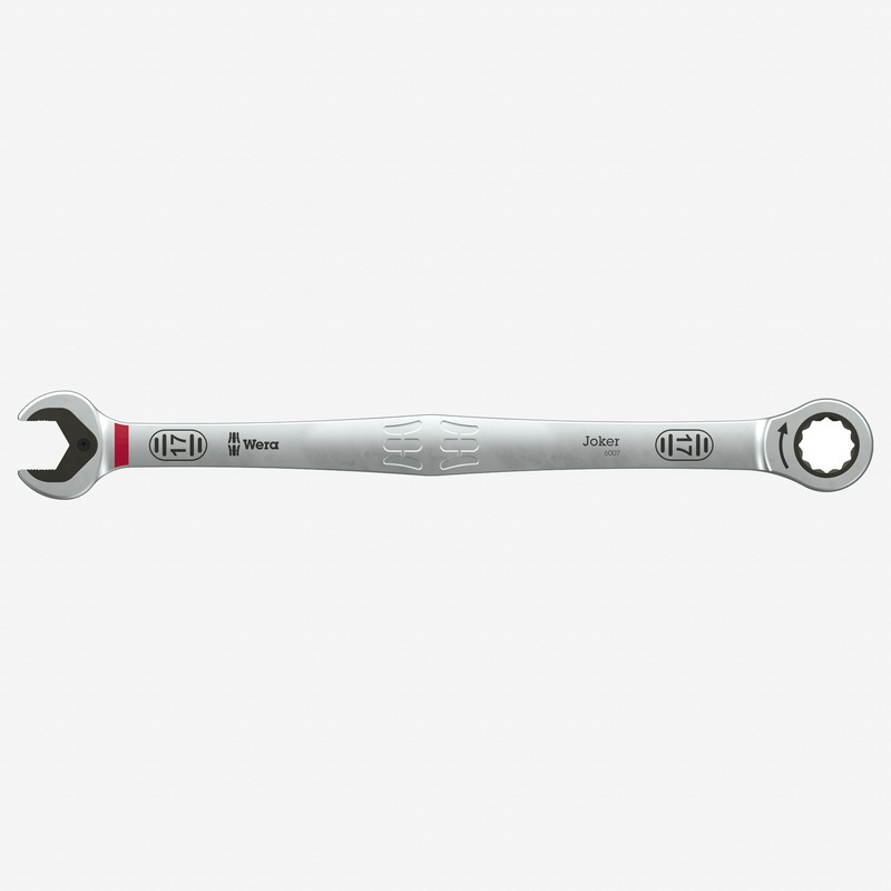 Wera 020353 Joker SB 17 mm Ring Ratchet Spanner, Long Design, 305 mm