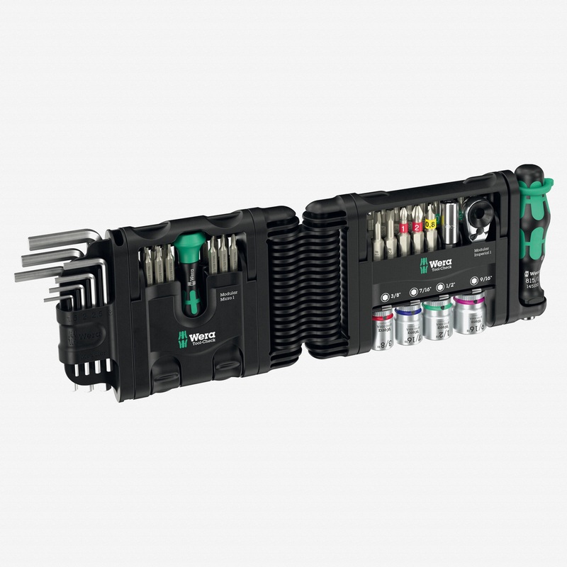 Wera 049025 Tool-Check Modular Set Imperial 1, 59 Pieces