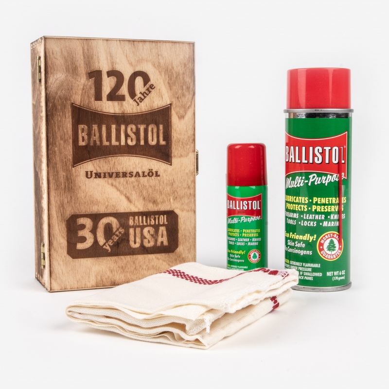 Ballistol Anniversary Box Set, 4 Pieces