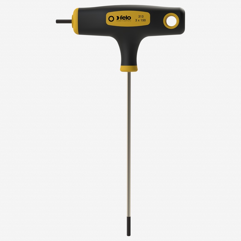 Felo Dual Metric Hex T-Handle, 3.0 mm x 150 mm