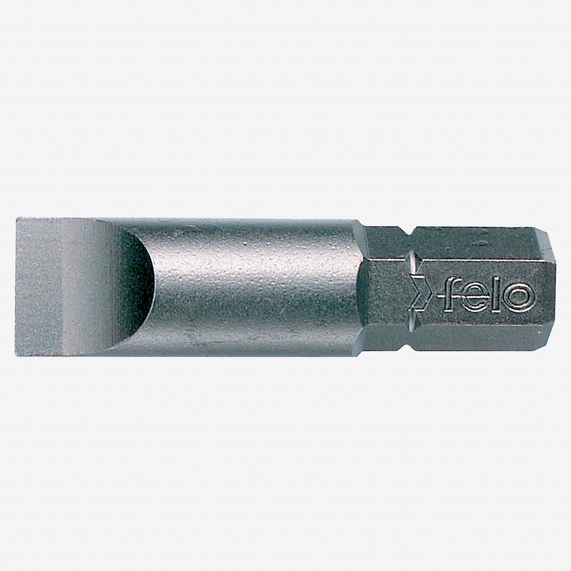 Felo Industrial Slotted Bit, 10.0 x 1.6 x 38 mm - 5/16" Drive
